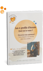 Livret gratuit de Sylvie Petitjean intitulé « Les 6 profils d’écoute : quel est le vôtre ? », présentant les six profils d’écoute selon la méthode Tomatis pour mieux comprendre son fonctionnement.